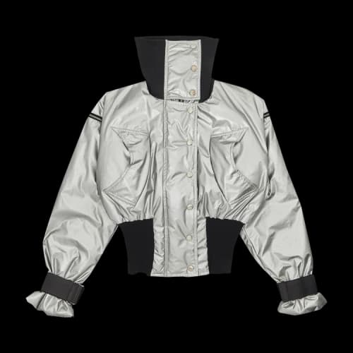 Dolce & Gabbana Archive Cropped Jacket 'Silver'