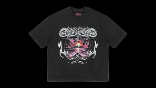 Godspeed Liberty Sunset T-shirt Black