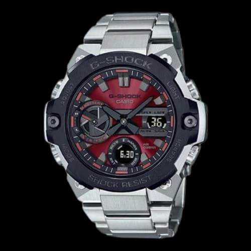 CASIO G-Shock Analog-Digital 'Black Silver'