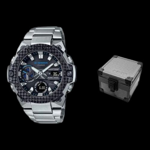 CASIO G-Shock Analog-Digital 'Black Silver'