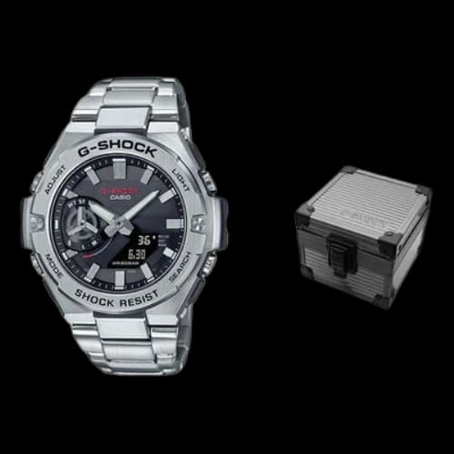 CASIO G-Shock G-Steel 'Black Silver'