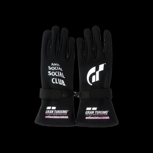 Anti Social Social Club x Gran Turismo Gloves 'Black'