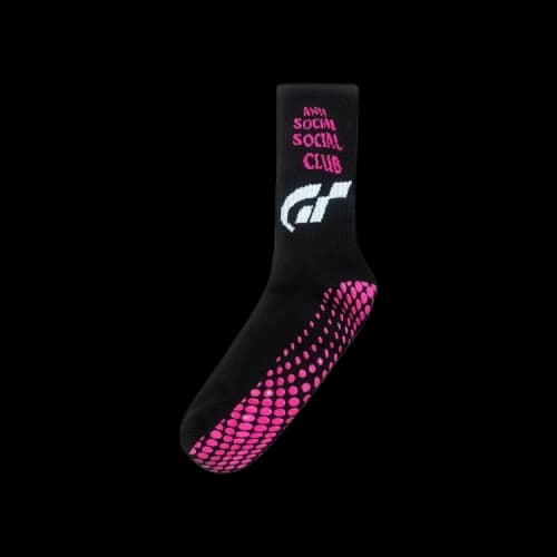 Anti Social Social Club x Gran Turismo Socks 'Black'