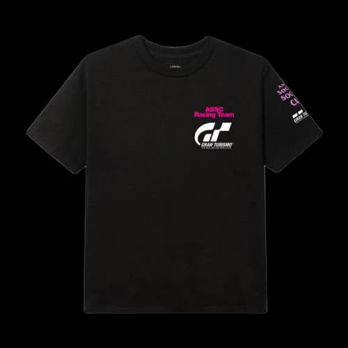 Anti Social Social Club x Gran Turismo Logo Tee 'Black'
