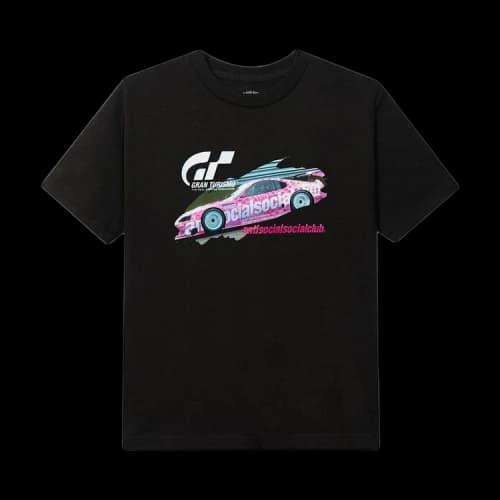 Anti Social Social Club x Gran Turismo GT500 Tee 'Black'