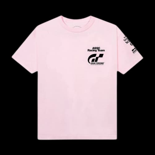 Anti Social Social Club x Gran Turismo Logo Tee 'Pink'