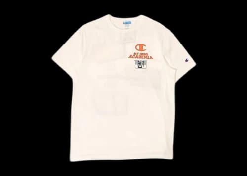 BAIT x Champion x My Hero Acadamia Men Bakugo Tee White