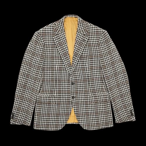 Marni Pied De Poule Wool Jacket 'Black'