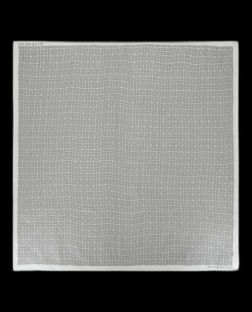 Givenchy 4G Logo Shawl Grey/Silver