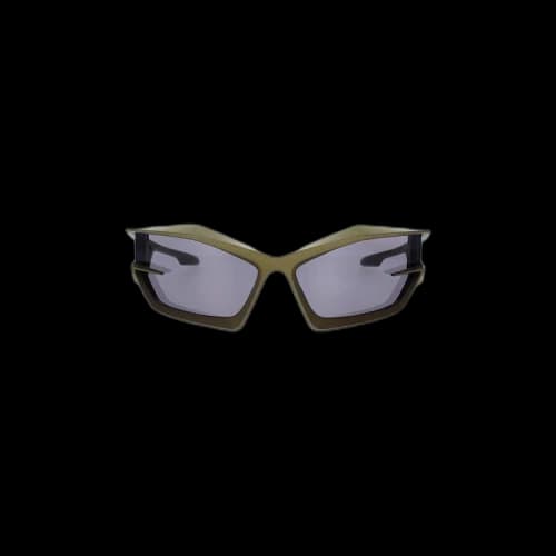 Givenchy Cut Sunglasses 'Matte Dark Green/Smoke'