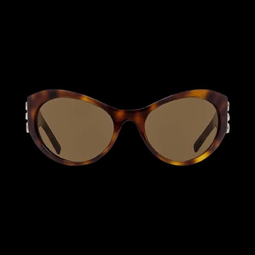 Givenchy Oval Sunglasses 'Brown'