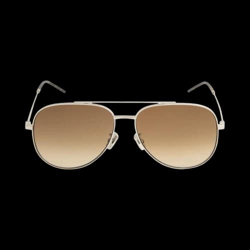 Givenchy City Sunglasses 'Shiny Palladium/Gradient Brown'