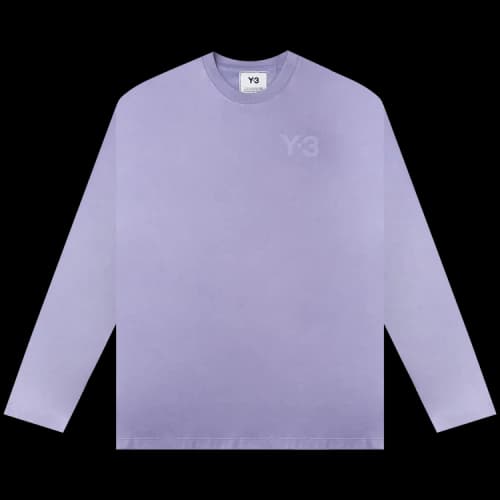 Y-3 Casual Logo Long Sleeves Purple