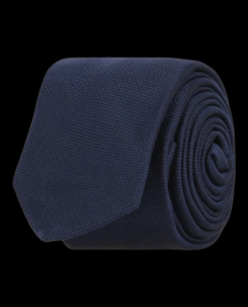 Givenchy Logo Printed Silk Tie Navy