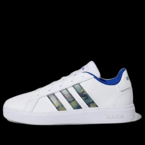 (GS) adidas Neo Grand Court Base 2.0 'Cloud White Royal Blue'