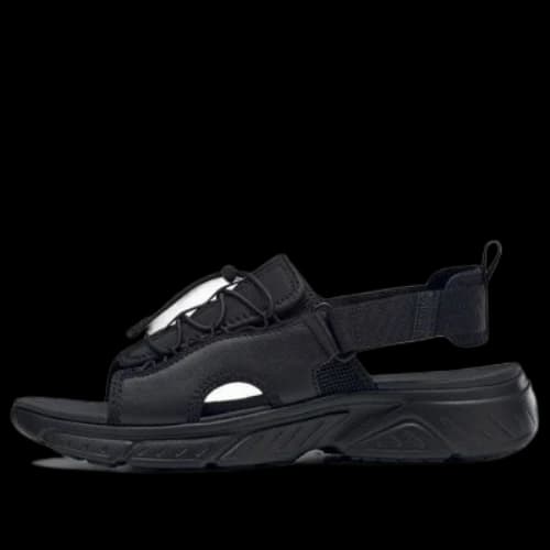Reebok Hyperium Slides Athleisure Casual Sports Sandals Unisex Black