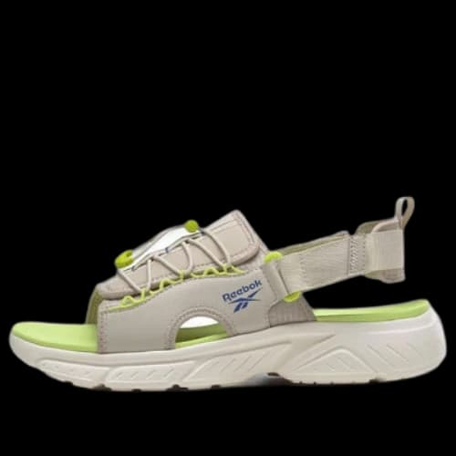 Reebok Hyperium Slides Athleisure Casual Sports Sandals Unisex Brown Green