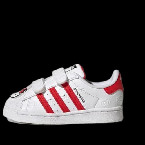 (TD) adidas Originals Superstar x Hello Kitty Shoes 'White Red'