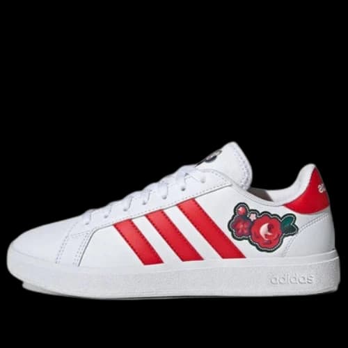 adidas x Disney Grand Court Base 2.0 Lifestyle 'White Vivid Red' (Women's)