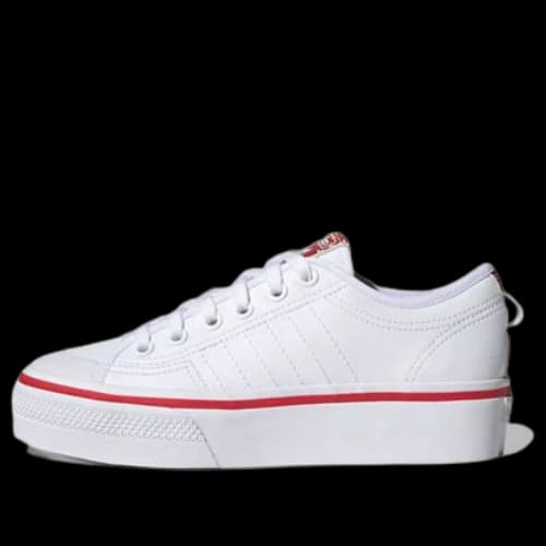 adidas Nizza Platform 'White Red' (Women's)