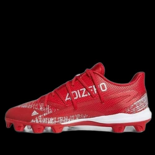 adidas Adizero Afterburner 8 Cleats 'University Red'