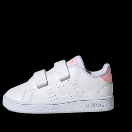 (TD) adidas Advantage Shoes 'White Pink'