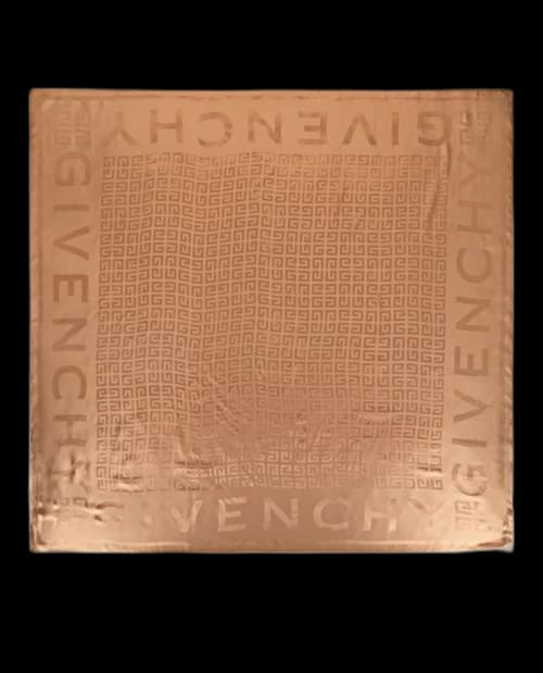Givenchy 4G Logo Silk Shawl Camel