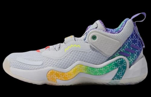 adidas D.O.N. Issue #3 Grey Rainbow