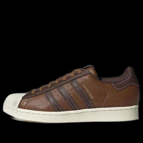 adidas originals Superstar 'Dark Brown Black White'