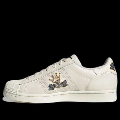 adidas originals Superstar 'White Purple Green'