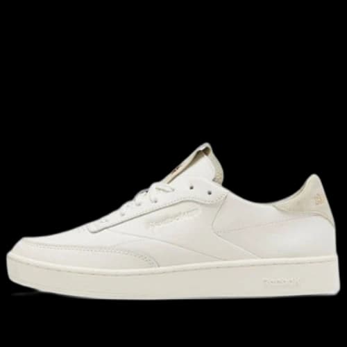 Reebok Unisex Club C Clean Sneakers Ivory