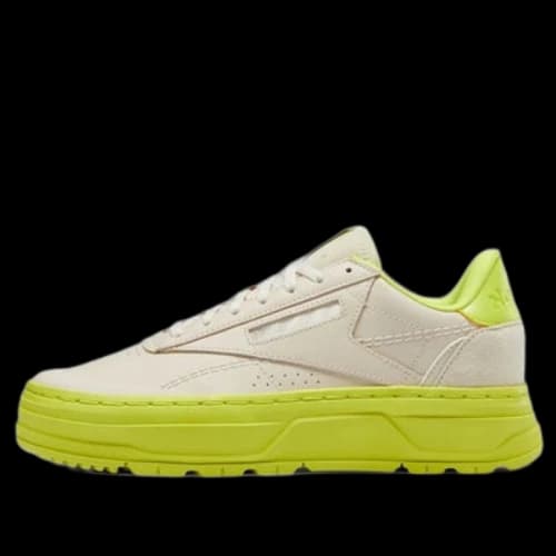 Reebok Club C Double Geo 'Cream Yellow' (Women's)