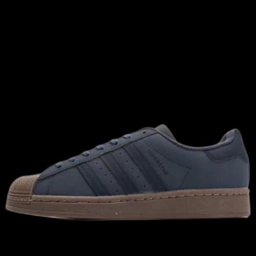 adidas Superstar Shoes Canvas 'Navy Gum'