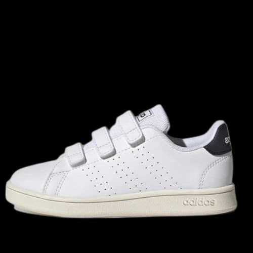 (PS) adidas Advantage Court Lifestyle Hook-and-Loop 'White Legend Ink'