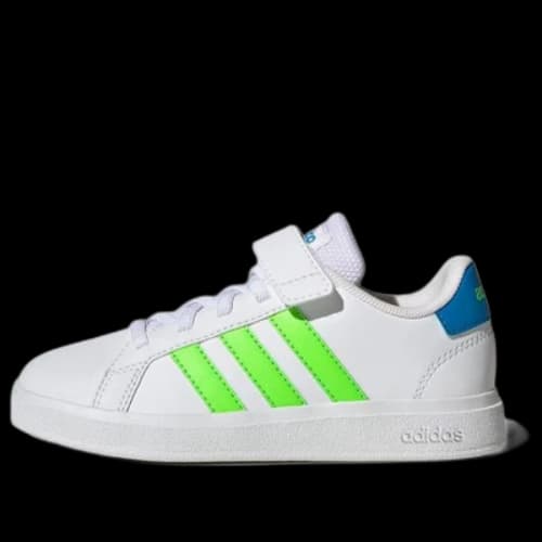 (GS) adidas Grand Court 2.0 'White Solar Green'