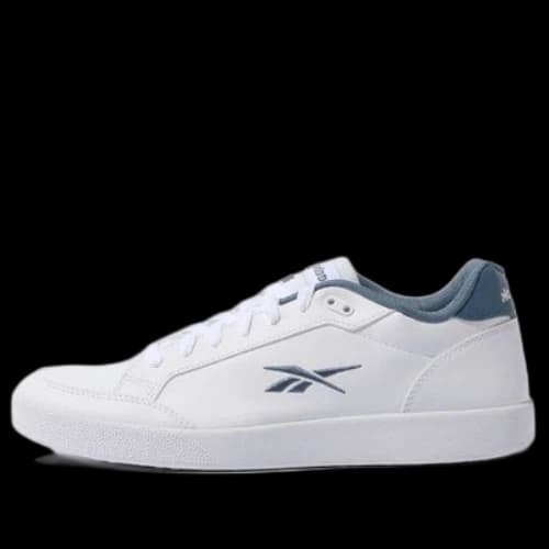 Reebok Vector Smash Low Top Casual Skate Shoes Unisex White Blue