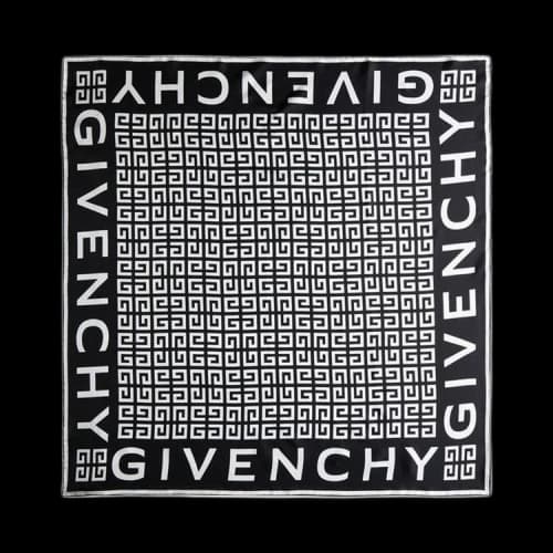 Givenchy 4G Logo Square Scarf 'Black/White'