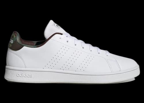 adidas Advantage Base Court Camo White