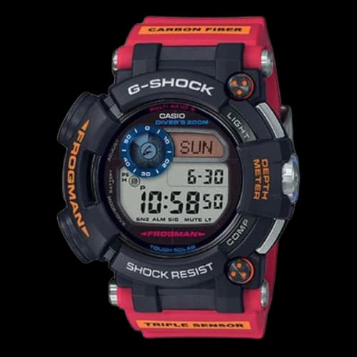 CASIO G-Shock Frogman 'Black Red'