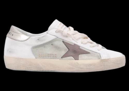 Golden Goose Superstar White Light Brown Platinum (Women's)