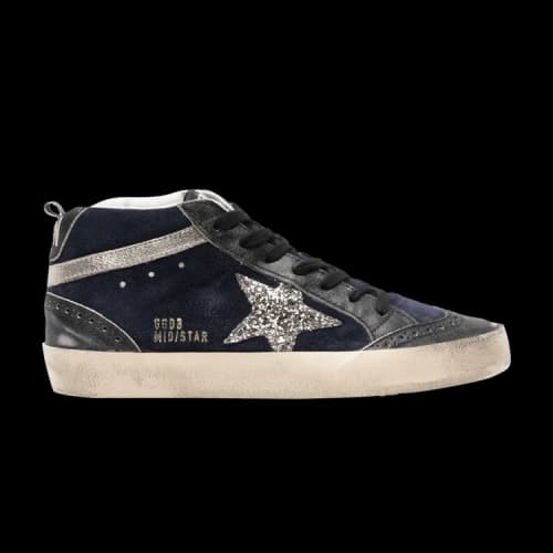 Golden Goose Mid Star 'Medieval Blue Silver Glitter' (Women's)