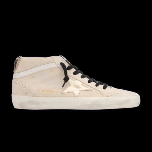 Golden Goose Mid Star 'Seedpearl Platinum' (Women's)