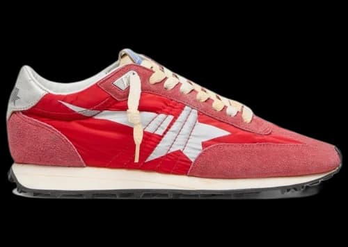 Golden Goose Marathon Red Silver (Women's)