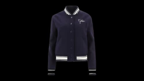 Golden Goose Wool Bomber Blue
