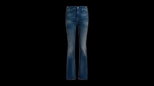 Golden Goose Vintage Bootcut Jeans Blue