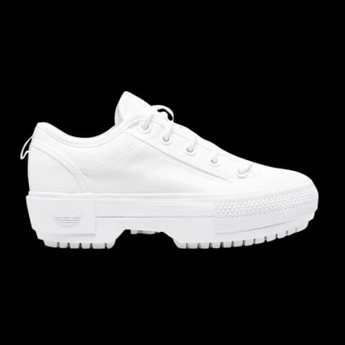 adidas Nizza Trek Low 'Triple White' (Women's)