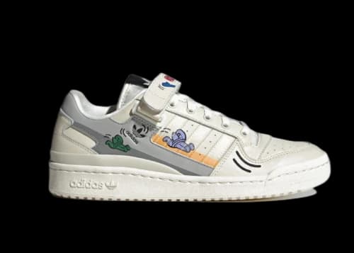 adidas Forum Low Slide White