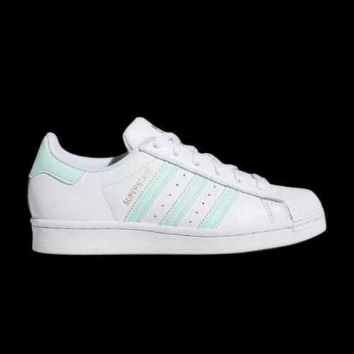(GS) adidas Superstar J 'White Clear Mint'