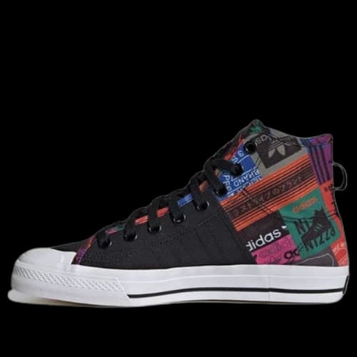 adidas Nizza Hi Rf 'Black Orange'
