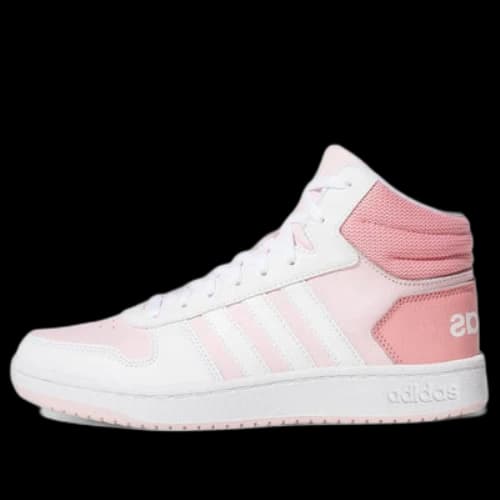 adidas Hoops 2.0 Mid 'Pink White' (Women's)